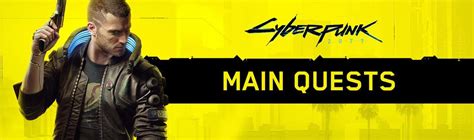 cyberpunk main quest line